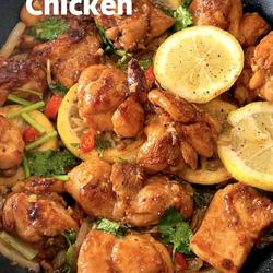 柠檬干煎鸡的做法[图]