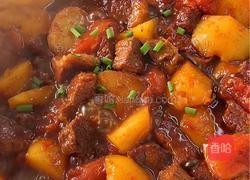 番茄土豆炖牛肉的做法图解7