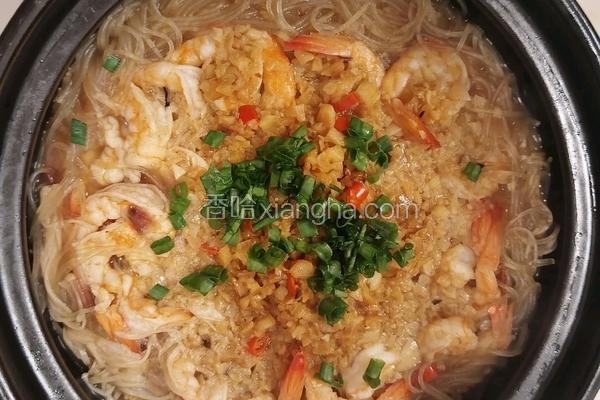 虾仁粉丝煲
