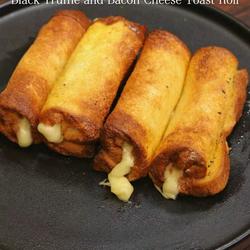 黑松露芝士培根吐司卷的做法[图]