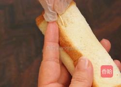 黑松露芝士培根吐司卷的做法图解4
