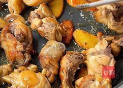 菌菇麻油鸡饭的做法图解3