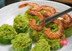 黑松露牛油果蒜香虾的做法图解8