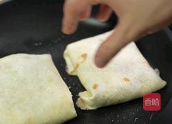 黑松露牛油果爆浆蛋饼的做法图解7