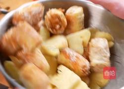 松露菠萝油条虾的做法图解6