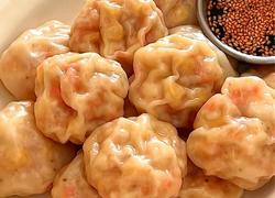 虾滑蒸饺