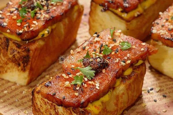 松露芥末酱培根塔
