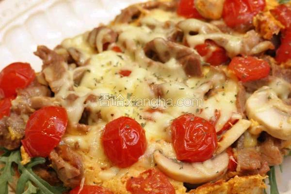 番茄牛肉恰巴塔