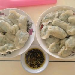 苜蓿鸡蛋饺子的做法[图]