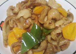 菜椒炒面筋
