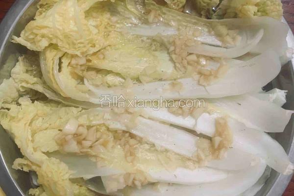 蒜蓉蒸娃娃菜（电饭煲简易版）