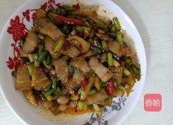 蒜苔炒五花肉的做法图解8