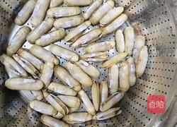 椒盐蛏子的做法图解1