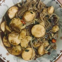 日本豆腐金针菇煲的做法[图]