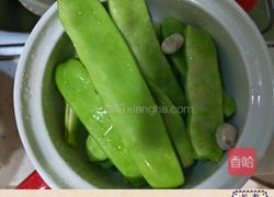 东北豆角炖肉的做法图解2
