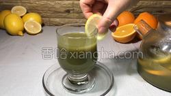 柠檬橙香绿茶的做法图解9