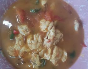 西紅柿雞蛋撈面