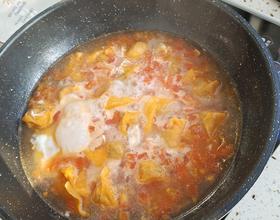 西红柿🍅鸡蛋汤煮馄饨[图]