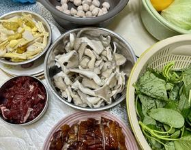 买菜回来就在备菜[图]