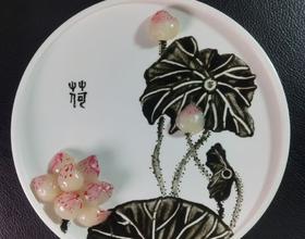 荔枝盘画[图]