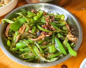 青椒炒鸡杂[图]