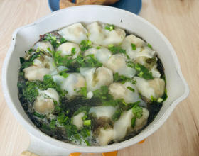 吃馄饨[图]