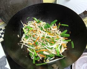 韭菜肉丝绿豆芽[图]