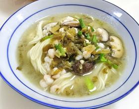 雪菜虾仁面[图]