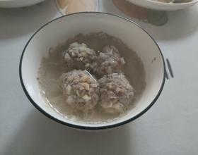 莲藕山药肉丸子[图]