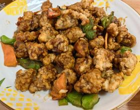 溜肉段+葱烧豆腐[图]