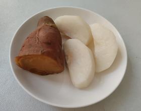 早餐:半个红薯➕秋月梨[图]