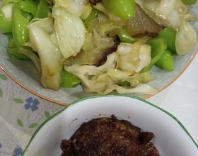 鳕鱼和腊肉[图]