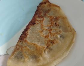 烙馅饼，牛肉馅饼。[图]