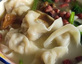今早上煮馄饨[图]