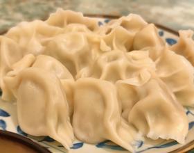 一口元宝饺子[图]