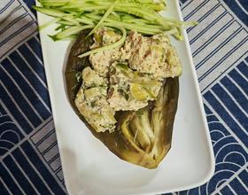 【鸡蛋焖子拌茄子】[图]