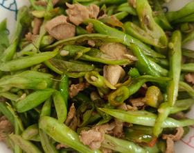 四季豆炒肉[图]