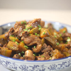 南瓜炖鸭块-香哈名厨课视频